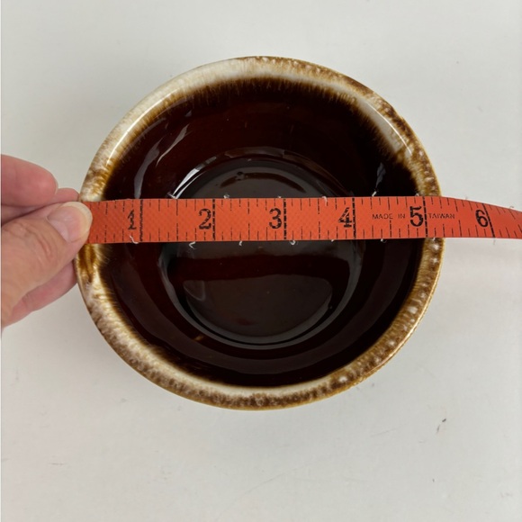 Vintage McCoy Brown Drip Glaze Nesting Bowl 5” Small 7016 USA - Picture 2 of 3